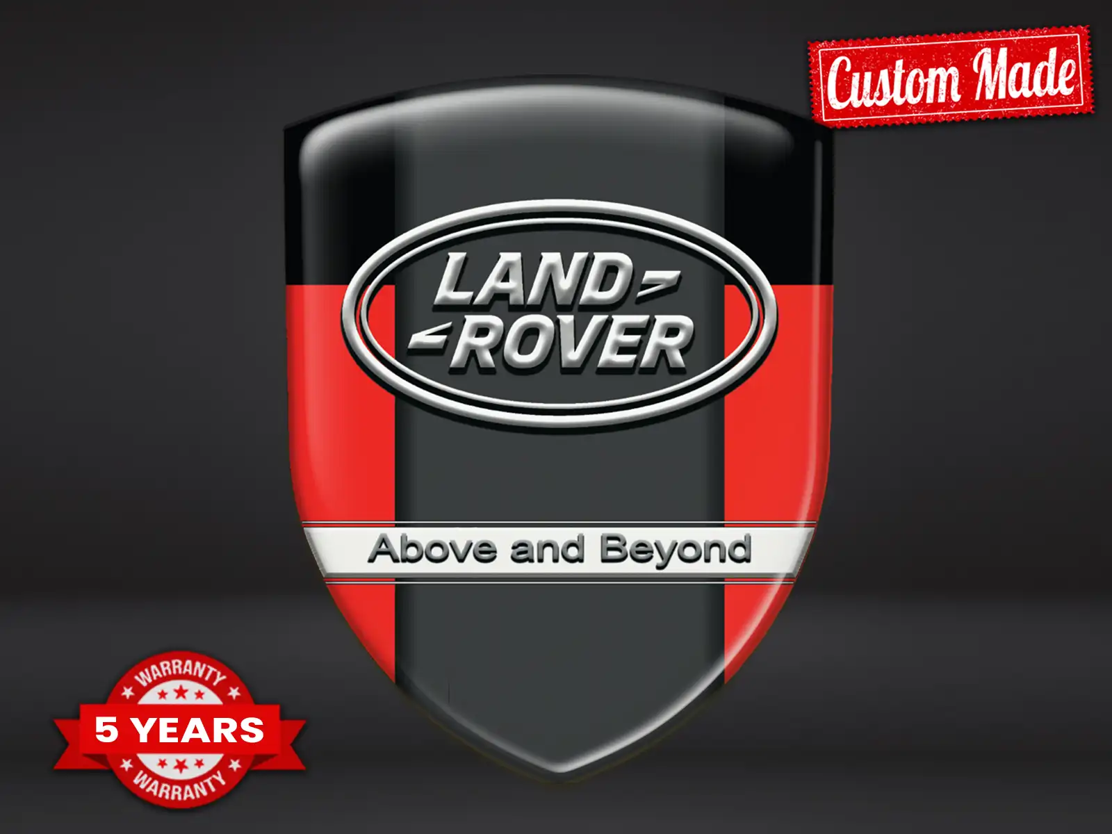 Land Rover Autoemblem Max Robust Stilvoll Pro Performance
